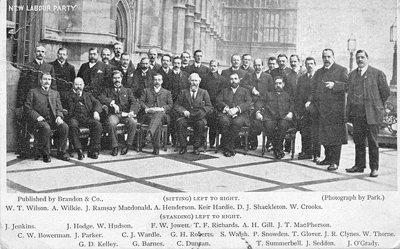 Members of the new Labour Party formed after the 1906 General Election.