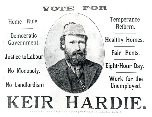 Keir Hardie. Vote for Keir Hardie.