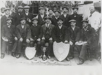 Prince Regent Lane Quoits Club. 1911.