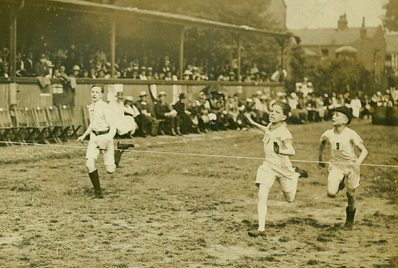 Sports Day at West Ham Secondary School. 1920s.