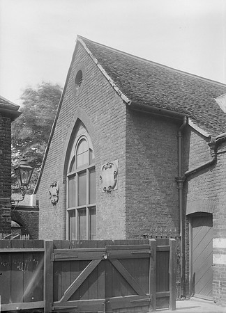 West Ham Church School. South end of Girls' Schoolroom No 2. 5 June 1925.