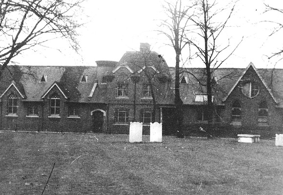 West Ham Church School prior to demolition. 1963.