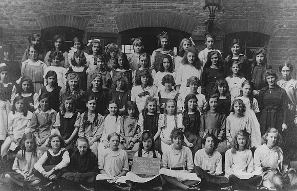 Monega Road Girls' School. Class 1. 1921