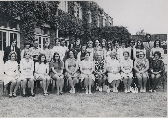 Staff at Upton Cross School. 1960.