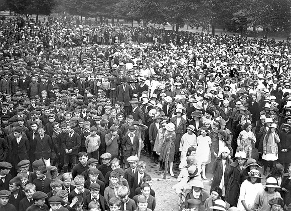 West Ham Education Week 1922. Community Singing.