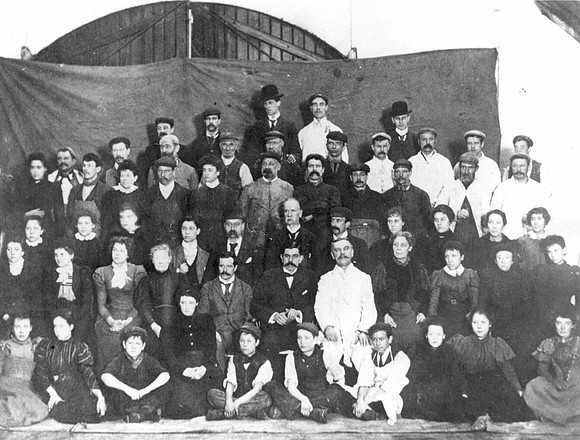 Jeyes Ltd, Plaistow. Works staff. c1900.