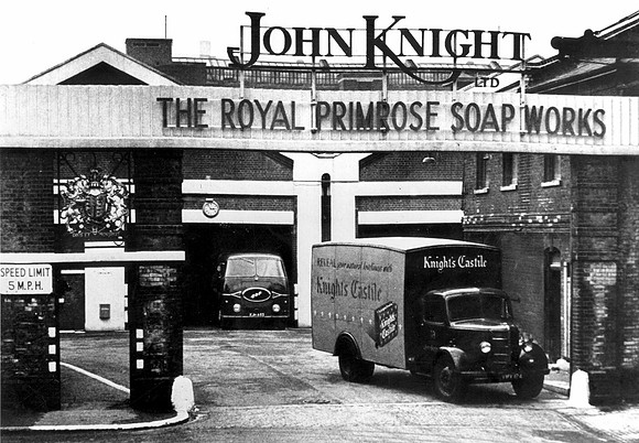 John Knight, Royal Primrose Soap Works, Silvertown. Main entrance.