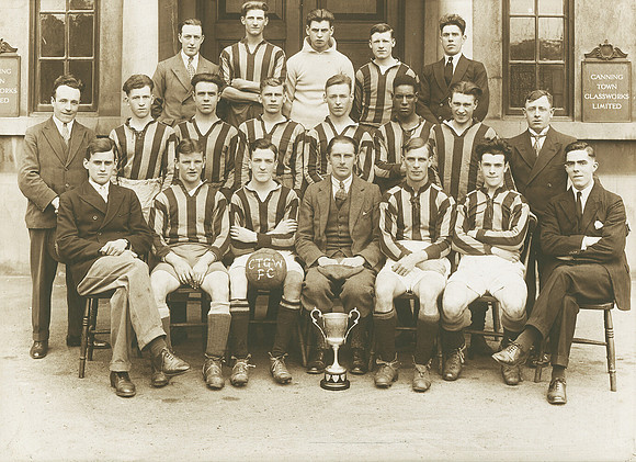 Canning Town Glass Works Sports Club. Season 1927-28.