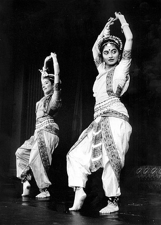 The Banerjee Sisters at the Gandhi Weekend Celebrations, Old Town Hall, Stratford. 16 November 1991.