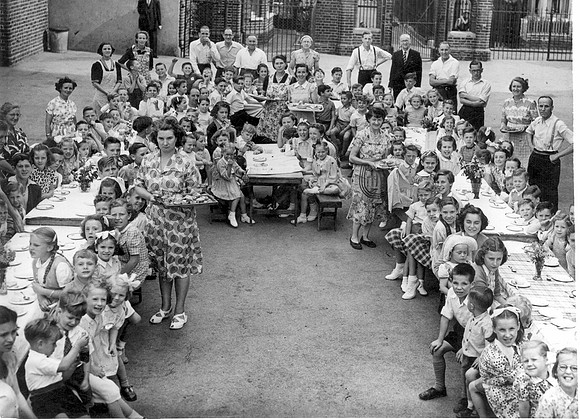 1953 Coronation. Mortham Street, West Ham.