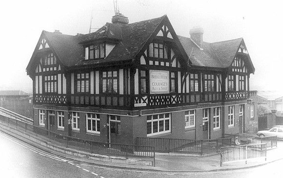Bridge House, Barking Road, Canning Town. 1982.