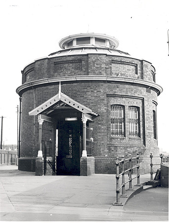 Woolwich Foot Tunnel. Entrance.