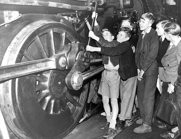 Stratford Railway Works. Public Open Day. 1955.