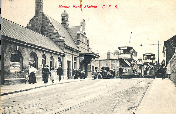 Manor Park Station. 1909.