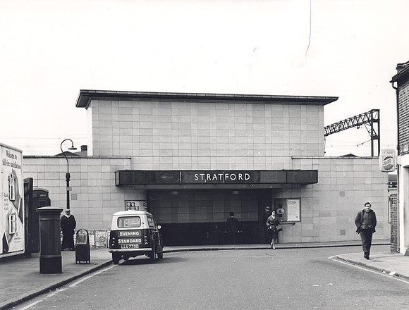 Stratford Station. Martin Street entrance. 1967.
