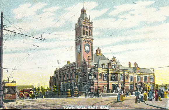 East Ham Town Hall.