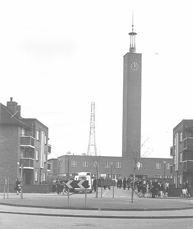 Langdon School, East Ham. 1977.