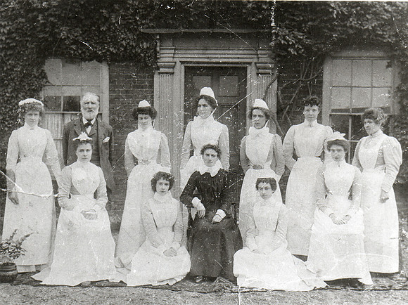 East Ham Fever Hospital staff.