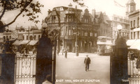 Junction of Barking Road & High Street, East Ham. 1932.