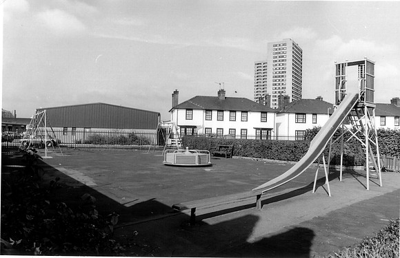 Lyle Park, Silvertown. October 1986.