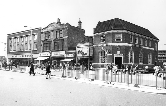 Stratford High Street. July 1973.