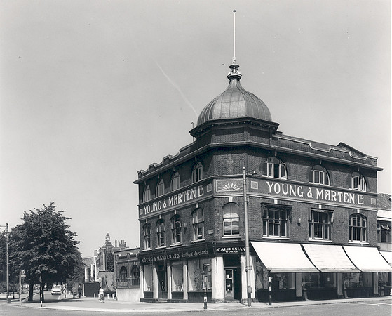 Young & Marten. (Corner of The Grove & Romford Road, Stratford). 1967.