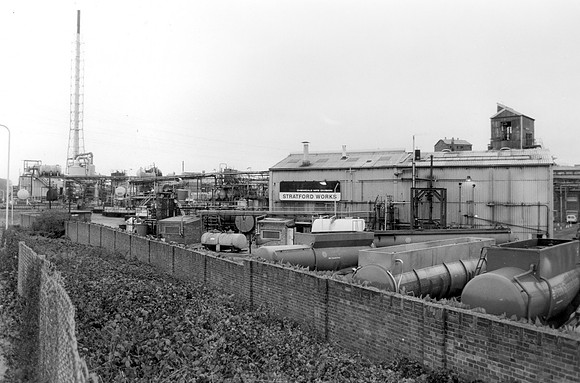 Berk Spencer Acids, Stratford Works. November 1986.