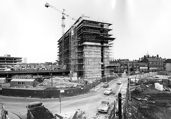 Angel Lane, Stratford. Redevelopment. 1973.