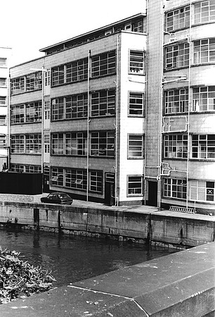 Former Yardley Box Factory, Stratford High Street. 1970s.