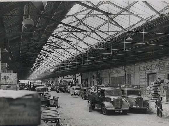 Stratford Wholesale Fruit & Vegetable Market. 1954.