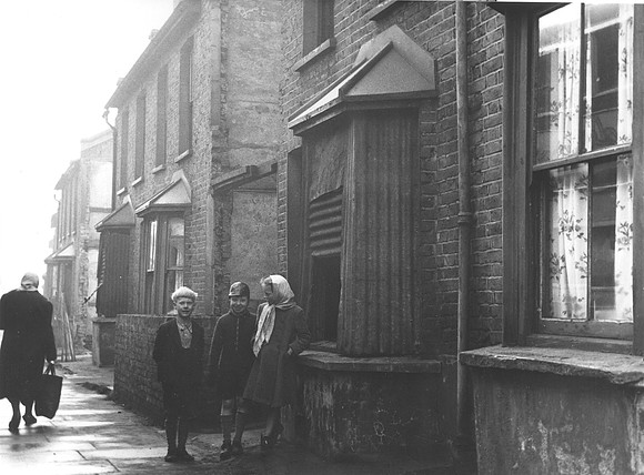 Livingstone Road, Stratford. c1953.