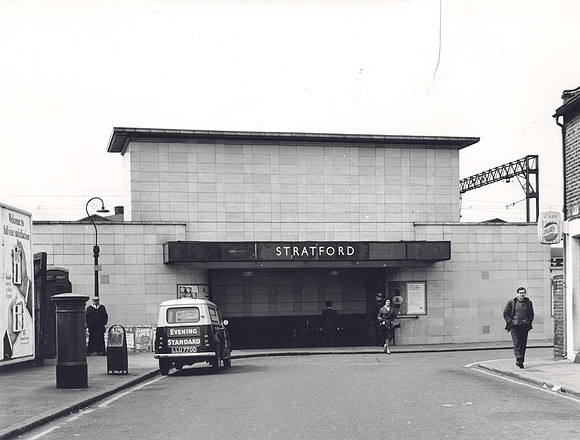 Stratford Station. Martin Street entrance. 1967.