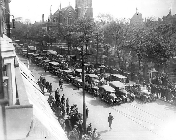 General Strike. Stratford Broadway. May 1926.