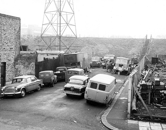 Ailwyn Road, Stratford. 1964.