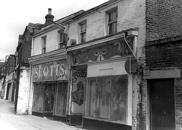Angel Lane, Stratford. 1973.