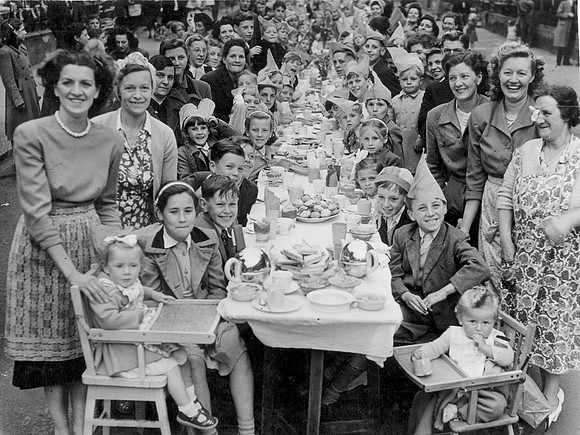 1953 Coronation. Chandos Road, Stratford.