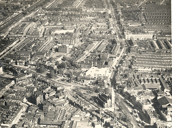 Stratford. Aerial view. 1935.