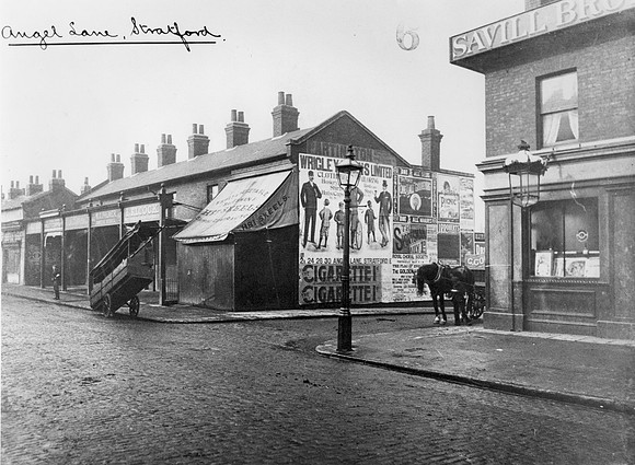 Angel Lane, Stratford. 1903.