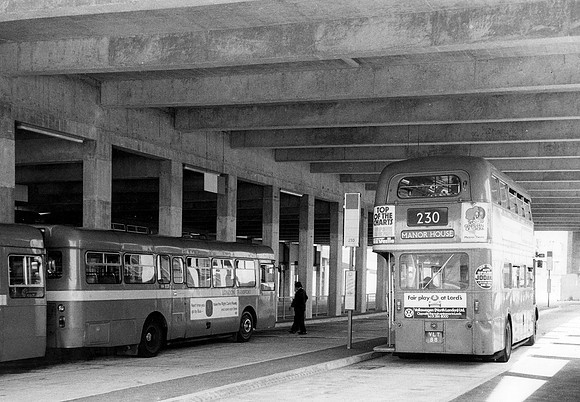 Stratford Bus Station. 16 June 1973.