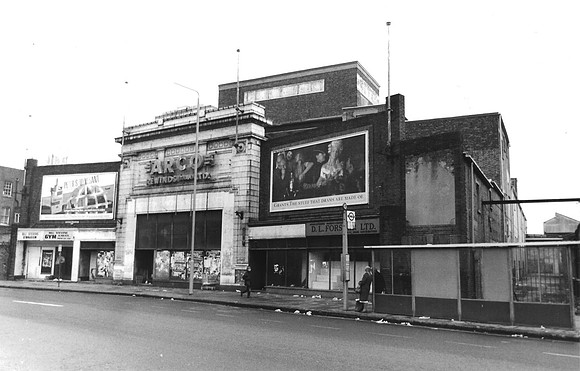 Former Arco premises, Tramway Avenue, Stratford. December 1982