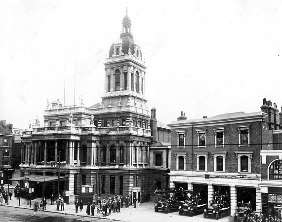 West Ham Town Hall & Fire Station. 1936.