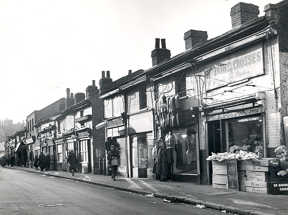 Angel Lane, Stratford. 1964.