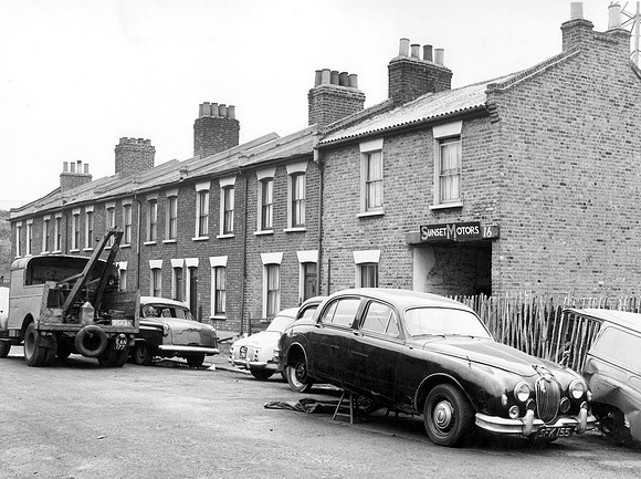 Ross Road, Stratford. 10 January 1964.