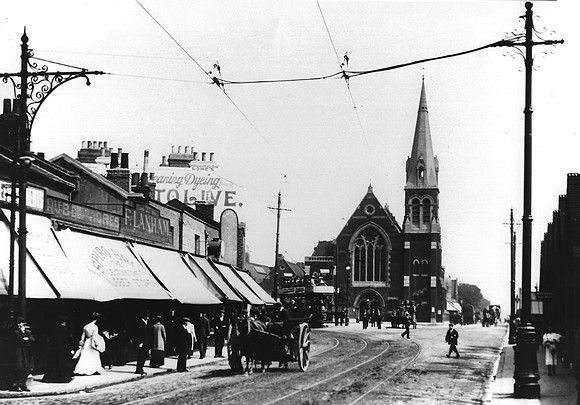 Maryland Point and Trinity Presbyterian Church. c1910.