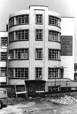 Former Yardley Box Factory, Stratford High Street. 1970s.