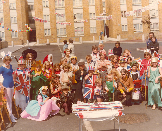 1977 Silver Jubilee. King Street, Plaistow.
