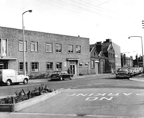 Curwen Press, Plaistow. North Street frontage. 1970.