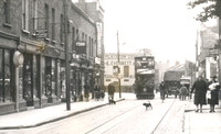 Plaistow High Street (near Upper Road). 20 July 1931.