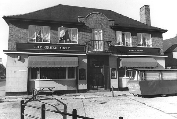 Green Gate, Barking Road, Plaistow. 1984.