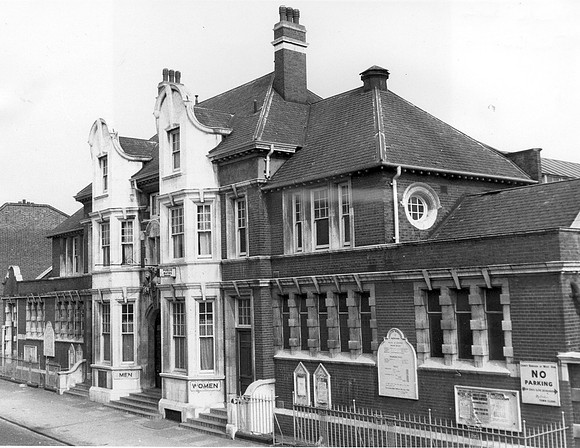 Plaistow Baths, Balaam Street. Demolished 1972.